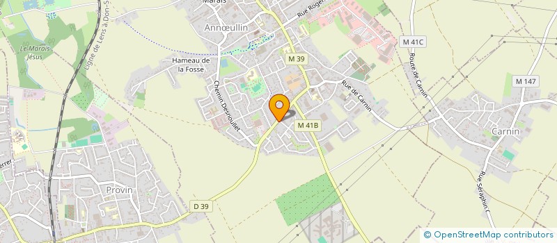 localisation de l'entreprise MADAME TIPHANIE CAMBIER  ANNULLIN