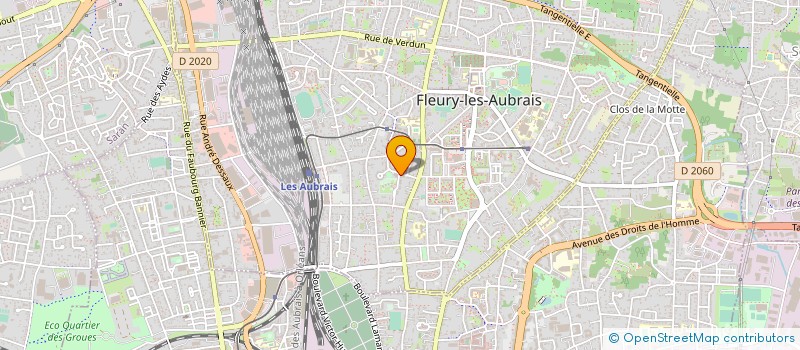 localisation de l'entreprise MADAME TIPHANIE EPIAIS à FLEURY-LES-AUBRAIS