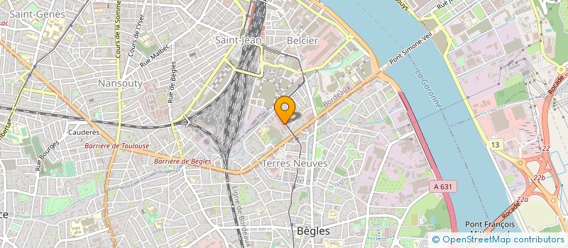 localisation de l'entreprise MADAME TIPHANIE FAGET à BORDEAUX