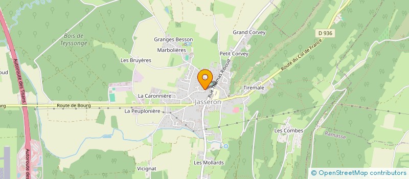 localisation de l'entreprise MADAME TIPHANIE FARGE à JASSERON