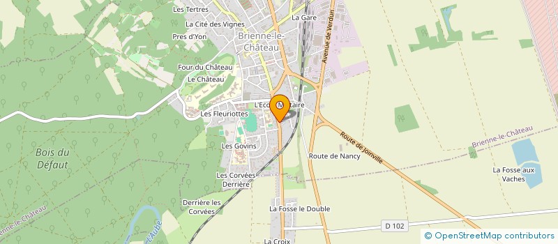 localisation de l'entreprise MADAME TIPHANIE GEGENOTGENOT  BRIENNE-LE-CHATEAU