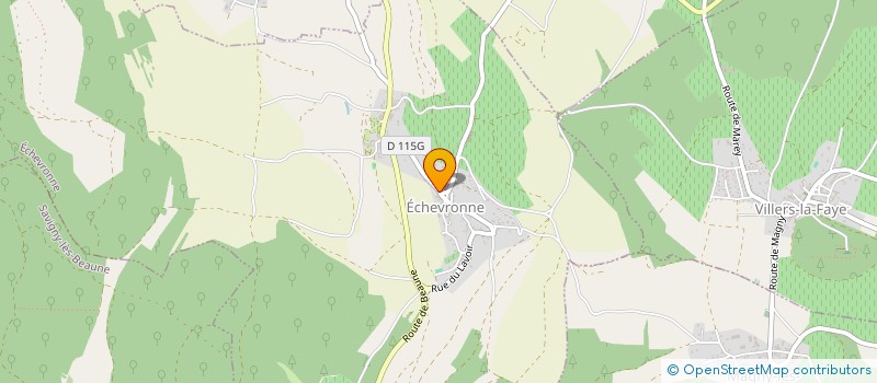 localisation de l'entreprise MADAME TIPHANIE GONNET  ECHEVRONNE