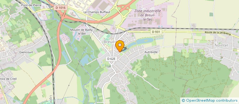 localisation de l'entreprise MADAME TIPHANIE MORILLE  BREUIL-LE-SEC