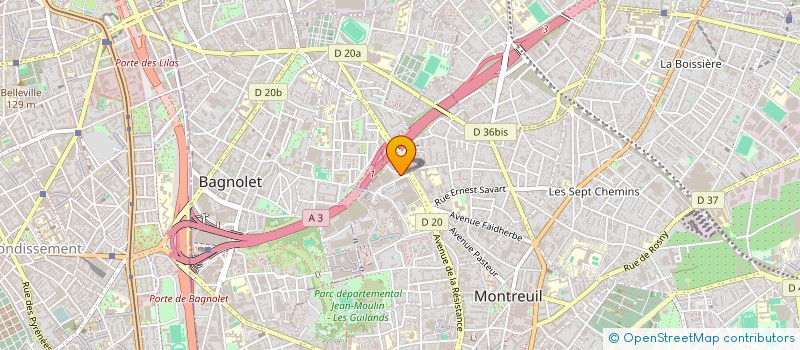 localisation de l'entreprise MADAME TIPHANIE PATRICIA JO CARIOU à MONTREUIL