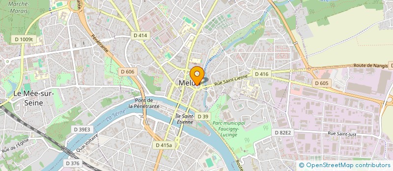 localisation de l'entreprise MADAME TIPHANIE PERSONNAZ à MELUN