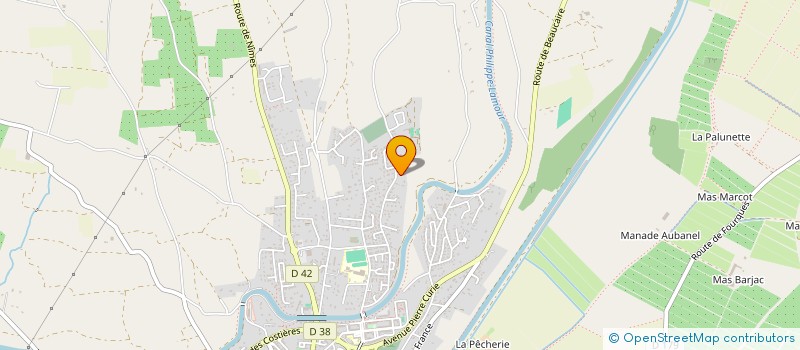 localisation de l'entreprise MADAME TIPHANIE PLACIDI  SAINT-GILLES