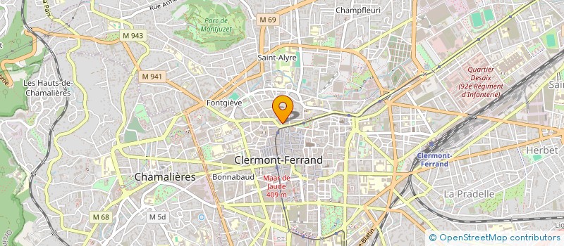 localisation de l'entreprise MADAME TIPHANIE RIPPE  CLERMONT-FERRAND