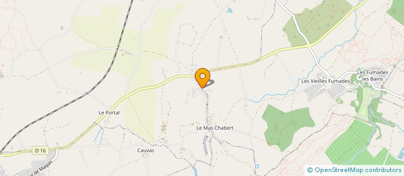 localisation de l'entreprise MADAME TIPHANIE SABATIER  ALLEGRE-LES-FUMADES