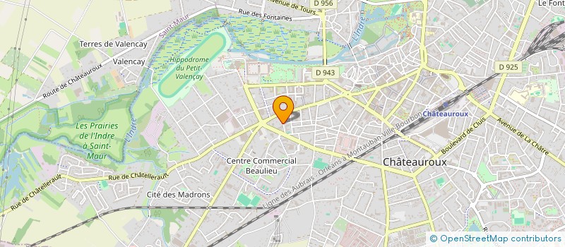 localisation de l'entreprise MADAME TIPHANIE SOEIRO  CHATEAUROUX