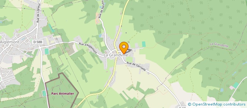 localisation de l'entreprise MADAME TIPHANIE TOMBEUR  LA GRANDVILLE