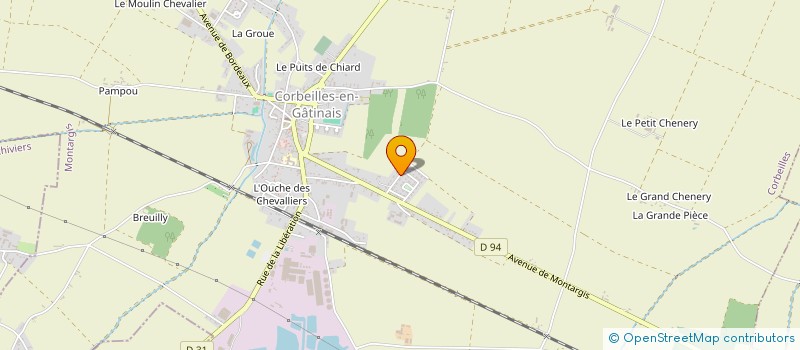 localisation de l'entreprise MADAME TIPHANIE VIGUIER  CORBEILLES