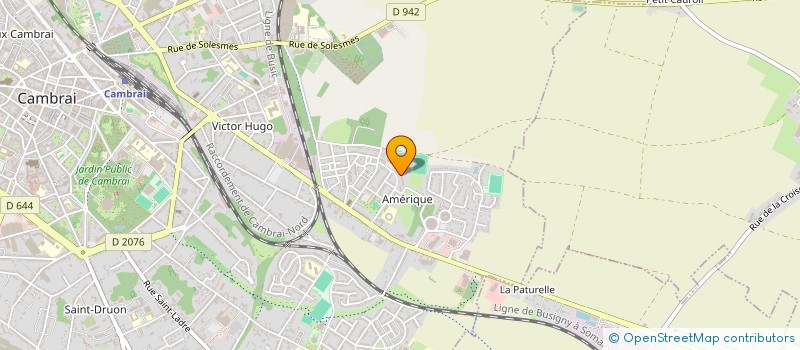 localisation de l'entreprise MADAME TIPHANY CASTANHEIRA  CAMBRAI