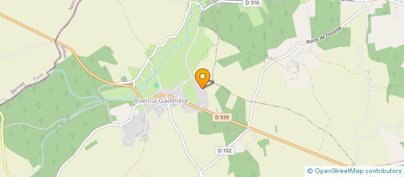 localisation de l'entreprise MADAME TIPHANY DUBREUIL à RUEIL-LA-GADELIERE