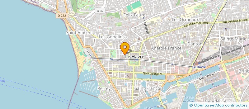 localisation de l'entreprise MADAME TIPHANY SWIATEK à LE HAVRE