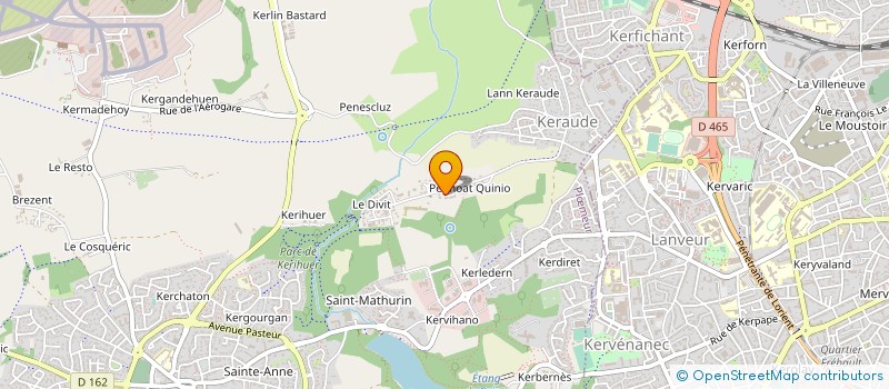 localisation de l'entreprise MADAME TIPHENN LAPOLICE  PLOEMEUR