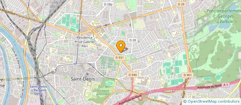 localisation de l'entreprise MADAME TIRANKE SIDIME à SAINT-DENIS