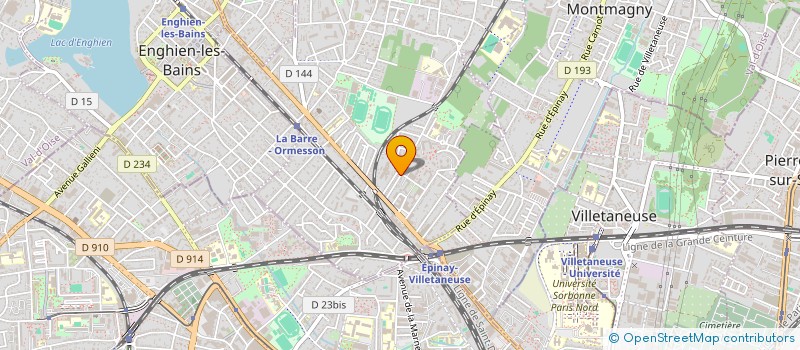 localisation de l'entreprise MADAME TITEM OULD SLIMANE  DEUIL-LA-BARRE