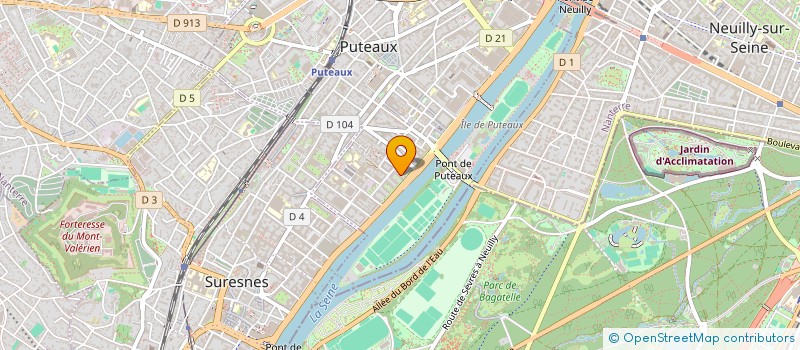 localisation de l'entreprise MADAME TITIA GUILON  NANTERRE