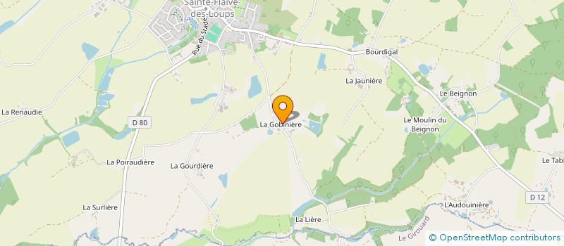 localisation de l'entreprise MADAME TITIANA LE GUEN à SAINTE-FLAIVE-DES-LOUPS