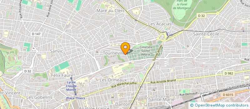 localisation de l'entreprise MADAME TITYNA NSIMBA KETO  LE HAVRE