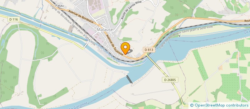 localisation de l'entreprise MADAME TIZIANA FEDON  MALAUSE