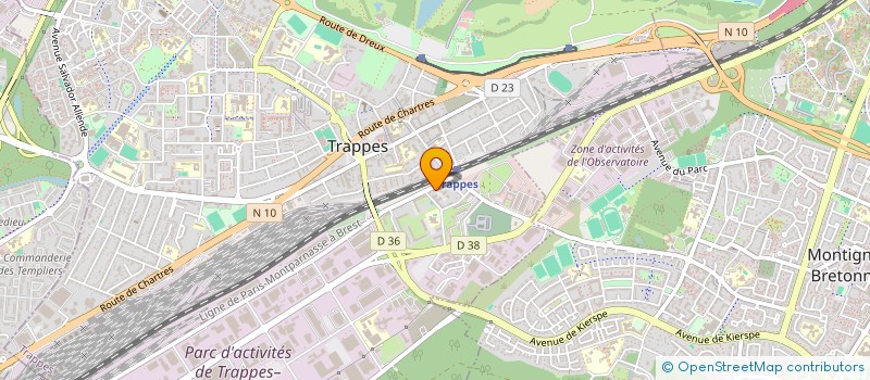localisation de l'entreprise MADAME TIZIRI AZZOUZ à TRAPPES