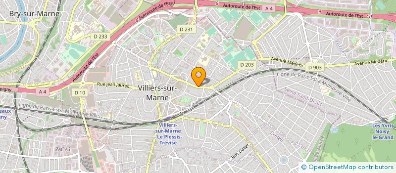localisation de l'entreprise MADAME TIZIRI DJERMOUNE à VILLIERS-SUR-MARNE