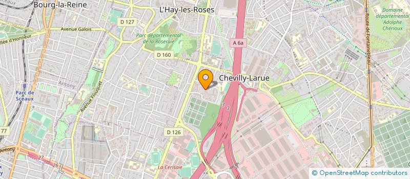 localisation de l'entreprise MADAME TOAN LY à CHEVILLY-LARUE