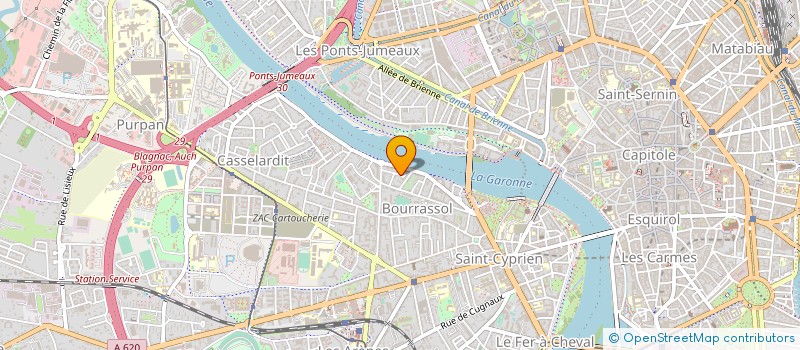 localisation de l'entreprise MADAME TOBEKPWA YABWA à TOULOUSE