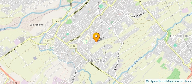 localisation de l'entreprise MADAME TODIZARA RAZAFINDRATSARA  SAINT-PIERRE