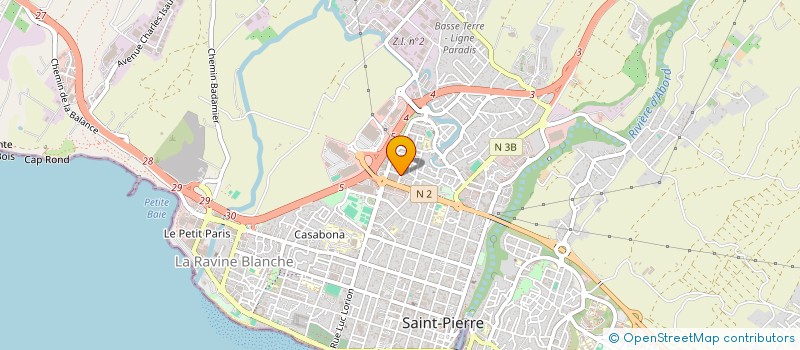 localisation de l'entreprise MADAME TOFIA NANDRASANDRASOA à SAINT-PIERRE