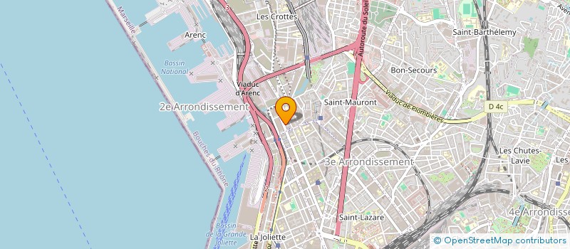 localisation de l'entreprise MADAME TOIRFATA MOHAMED à MARSEILLE
