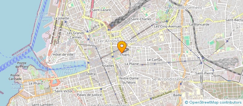 localisation de l'entreprise MADAME TOITA CHAPIAIEVA  MARSEILLE