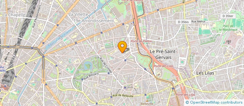 localisation de l'entreprise MADAME TOJOSOA RAZAKAMANANA  PARIS