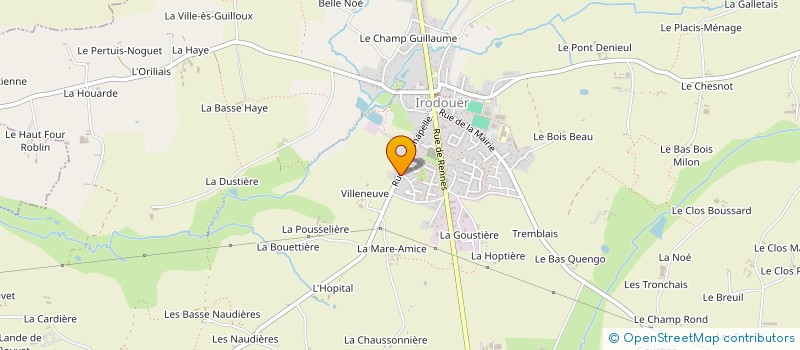 localisation de l'entreprise MADAME TOMMASO MAGLIOCCO  IRODOUER