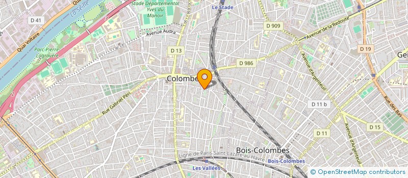 localisation de l'entreprise MADAME TOMOE SUGIURA à COLOMBES