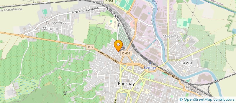 localisation de l'entreprise MADAME TOMOKO IWAKI  EPERNAY