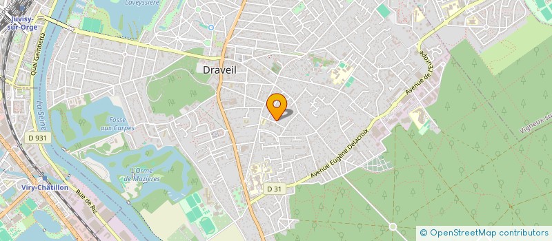 localisation de l'entreprise MADAME TOMOKO LEGOUX à DRAVEIL