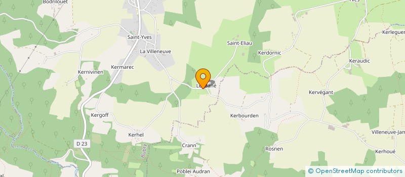 localisation de l'entreprise MADAME TOMOKO TAKAHASHI  PONTIVY