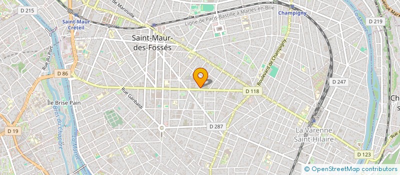 localisation de l'entreprise MADAME TOMOMI MATSUDA à SAINT-MAUR-DES-FOSSES