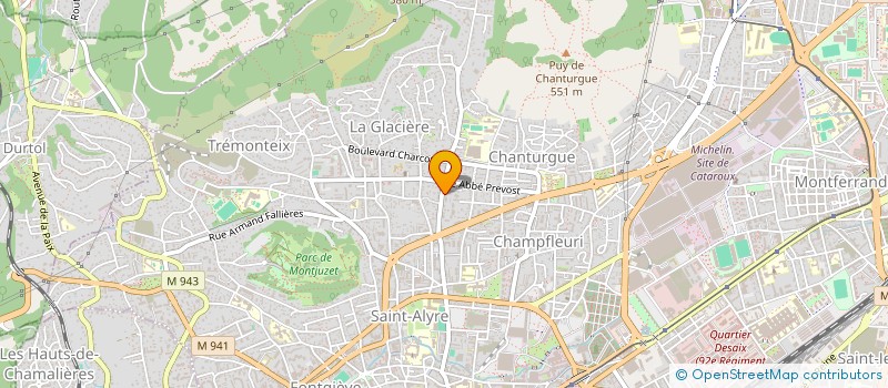 localisation de l'entreprise MADAME TOMOYO JINDO  CLERMONT-FERRAND