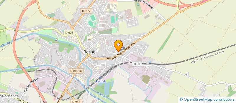 localisation de l'entreprise MADAME TONATA AH-SAM  RETHEL