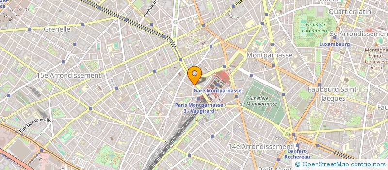 localisation de l'entreprise MADAME TONG LIU  PARIS