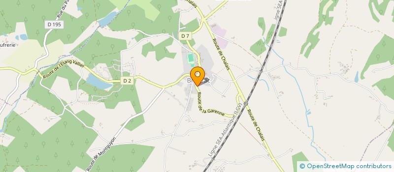 localisation de l'entreprise MADAME TONI JEEVES  BROSSAC