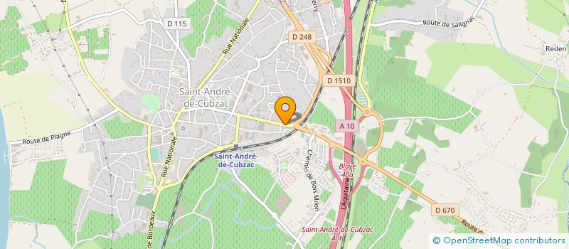 localisation de l'entreprise MADAME TONIA LECCESE  SAINT-ANDRE-DE-CUBZAC