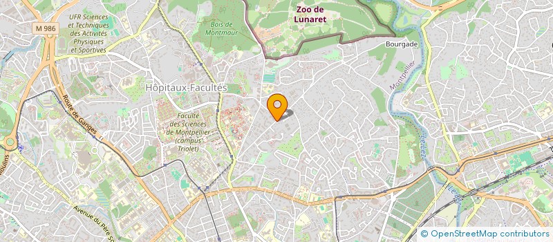 localisation de l'entreprise MADAME TONIE ADAMIS  MONTPELLIER