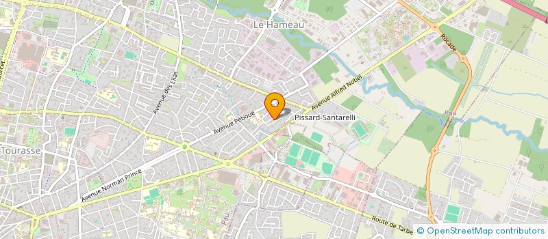 localisation de l'entreprise MADAME TONIE MENDES à PAU