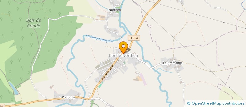 localisation de l'entreprise MADAME TONY JOVANOVIC  CONDE-NORTHEN