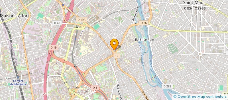 localisation de l'entreprise MADAME TONY LEBARCQ  CRETEIL