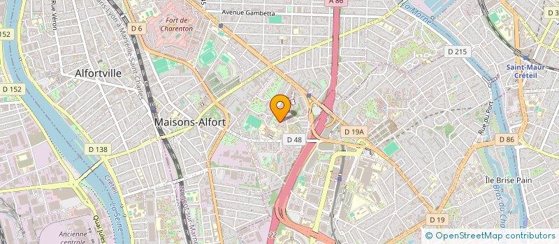 localisation de l'entreprise MADAME TONYA KINZINGER à MAISONS-ALFORT